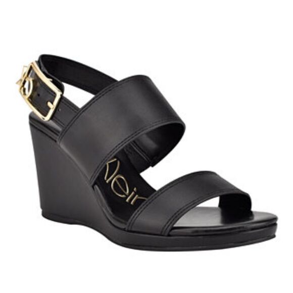 BRAND NEW CALVIN KLEIN WOMEN'S BELLE WEDGE SANDALS - Picture 10 of 16